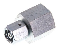 6S y G1/2'' Rótula recta de acero galvanizado con rosca hembra para manómetros 630 bar Cono de estanqueidad NBR ISO 8434-1