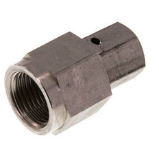 8S y G1/2'' Rótula recta de acero inoxidable con rosca hembra para manómetros 630 bar Cono de estanqueidad FKM ISO 8434-1