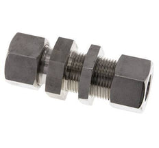 20S Accesorio de corte recto de acero inoxidable Bulkhead 400 bar ISO 8434-1