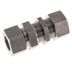 30S Accesorio de corte recto de acero inoxidable Bulkhead 400 bar ISO 8434-1