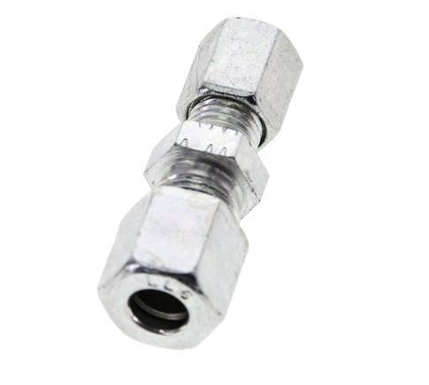 4LL & 6LL Zink plated Steel Straight Cutting Fitting 100 bar ISO 8434-1