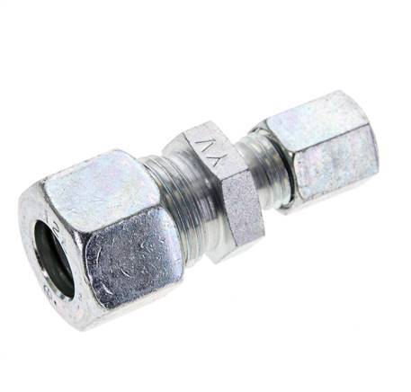 6L & 12L Zink plated Steel Straight Cutting Fitting 315 bar ISO 8434-1