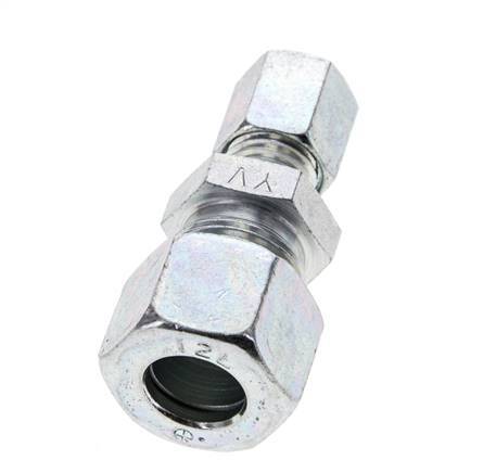 6L & 12L Zink plated Steel Straight Cutting Fitting 315 bar ISO 8434-1