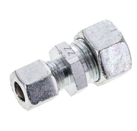 10L & 15L Zink plated Steel Straight Cutting Fitting 315 bar ISO 8434-1