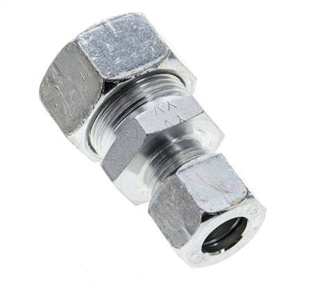 12L & 18L Zink plated Steel Straight Cutting Fitting 315 bar ISO 8434-1