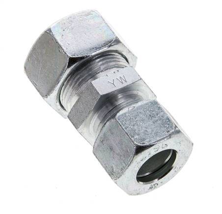 15L & 18L Zink plated Steel Straight Cutting Fitting 315 bar ISO 8434-1