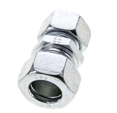 18L & 22L Zink plated Steel Straight Cutting Fitting 160 bar ISO 8434-1