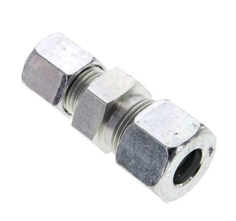 8S & 12S Zink plated Steel Straight Cutting Fitting 630 bar ISO 8434-1