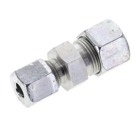 8S & 12S Zink plated Steel Straight Cutting Fitting 630 bar ISO 8434-1