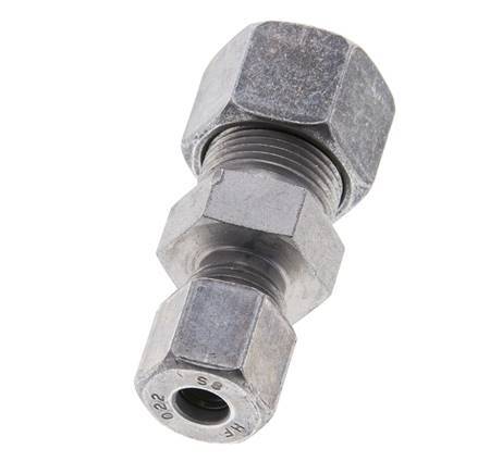 8S & 14S Zink plated Steel Straight Cutting Fitting 630 bar ISO 8434-1