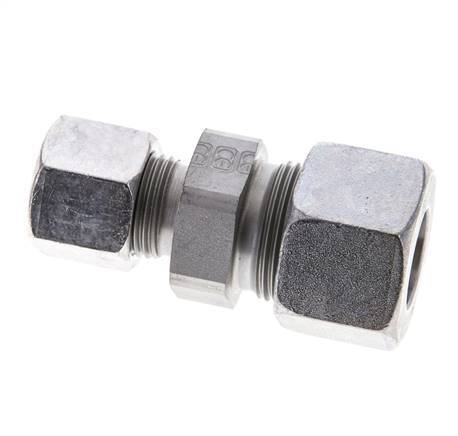 10S & 16S Zink plated Steel Straight Cutting Fitting 400 bar ISO 8434-1