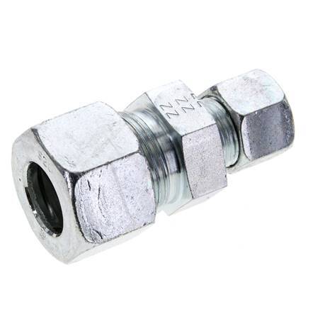 12S & 20S Zink plated Steel Straight Cutting Fitting 400 bar ISO 8434-1