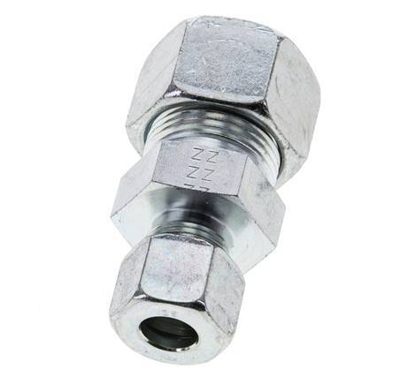 12S & 20S Zink plated Steel Straight Cutting Fitting 400 bar ISO 8434-1