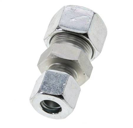 14S & 20S Zink plated Steel Straight Cutting Fitting 400 bar ISO 8434-1