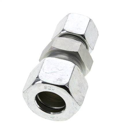 14S & 20S Zink plated Steel Straight Cutting Fitting 400 bar ISO 8434-1