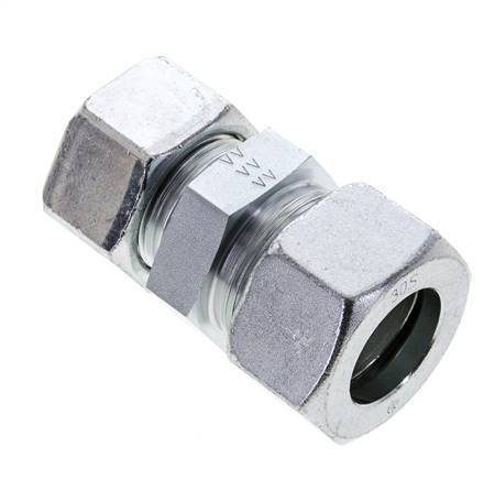 25S & 30S Zink plated Steel Straight Cutting Fitting 400 bar ISO 8434-1