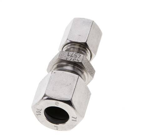 6L & 10L Stainless Steel Straight Cutting Fitting 315 bar ISO 8434-1