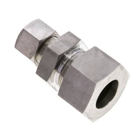 16S & 25S Stainless Steel Straight Cutting Fitting 400 bar ISO 8434-1