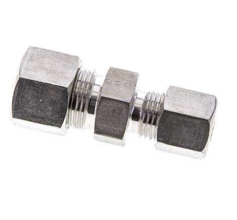 8S & 12S Stainless Steel Straight Compression Fitting 400 bar ISO 8434-1