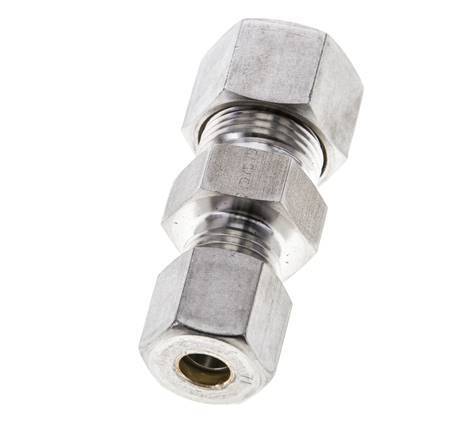 8S & 12S Stainless Steel Straight Compression Fitting 400 bar ISO 8434-1