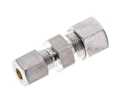 8S & 12S Stainless Steel Straight Compression Fitting 400 bar ISO 8434-1