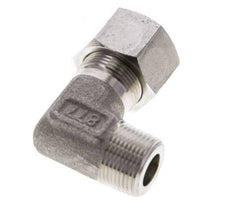 16S & M22x1.5 (con) Stainless Steel Elbow Cutting Fitting with Male Threads 400 bar ISO 8434-1