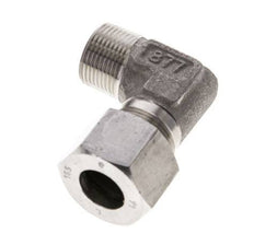 16S & M22x1.5 (con) Stainless Steel Elbow Cutting Fitting with Male Threads 400 bar ISO 8434-1