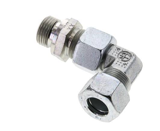 15L & G1/2'' Zink plated Steel Elbow Cutting Fitting with Male Threads 315 bar Adjustable ISO 8434-1