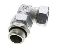 35L & G1-1/4'' Zink plated Steel Elbow Cutting Fitting with Male Threads 160 bar Adjustable ISO 8434-1