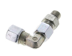 8S & G1/4'' Zink plated Steel Elbow Cutting Fitting with Male Threads 630 bar Adjustable ISO 8434-1