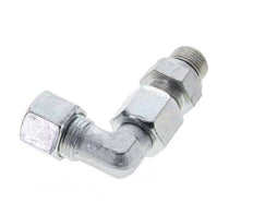 10S & G3/8'' Zink plated Steel Elbow Cutting Fitting with Male Threads 630 bar Adjustable ISO 8434-1