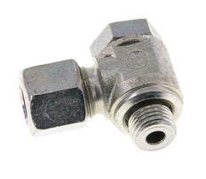 8LL y M10x1 Acero Zincado Racor Giratorio de Corte con Rosca Macho 100 bar Giratorio ISO 8434-1
