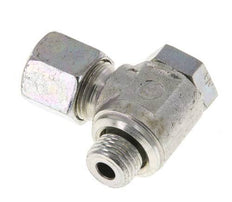 8LL y M10x1 Acero Zincado Racor Giratorio de Corte con Rosca Macho 100 bar Giratorio ISO 8434-1
