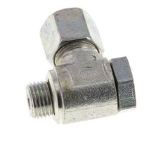 8LL y M10x1 Acero Zincado Racor Giratorio de Corte con Rosca Macho 100 bar Giratorio ISO 8434-1