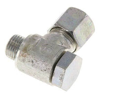 8LL y M10x1 Acero Zincado Racor Giratorio de Corte con Rosca Macho 100 bar Giratorio ISO 8434-1