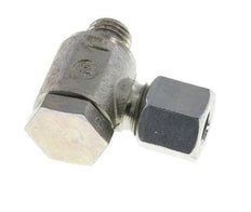 8L & M12x1.5 Racor giratorio de acero zincado con rosca macho 250 bar giratorio ISO 8434-1