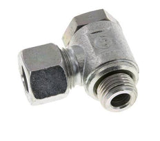 12L & M16x1.5 Zink plated Steel Swivel Joint Cutting Fitting with Male Threads 250 bar Rotatable ISO 8434-1
