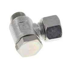 12L & M16x1.5 Zink plated Steel Swivel Joint Cutting Fitting with Male Threads 250 bar Rotatable ISO 8434-1
