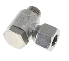 12L & M16x1.5 Zink plated Steel Swivel Joint Cutting Fitting with Male Threads 250 bar Rotatable ISO 8434-1