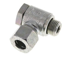 12L & M16x1.5 Zink plated Steel Swivel Joint Cutting Fitting with Male Threads 250 bar Rotatable ISO 8434-1