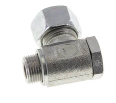 15L & M18x1.5 Zink plated Steel Swivel Joint Cutting Fitting with Male Threads 250 bar Rotatable ISO 8434-1