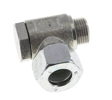15L & M18x1.5 Zink plated Steel Swivel Joint Cutting Fitting with Male Threads 250 bar Rotatable ISO 8434-1