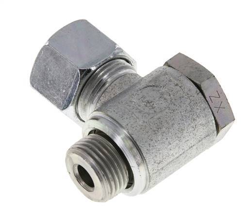 12S & M18x1.5 Racor giratorio de acero zincado con rosca macho 250 bar giratorio ISO 8434-1