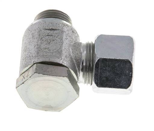12S & M18x1.5 Racor giratorio de acero zincado con rosca macho 250 bar giratorio ISO 8434-1