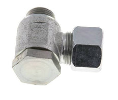 12S & M18x1.5 Racor giratorio de acero zincado con rosca macho 250 bar giratorio ISO 8434-1