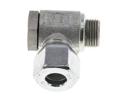 12S & M18x1.5 Racor giratorio de acero zincado con rosca macho 250 bar giratorio ISO 8434-1
