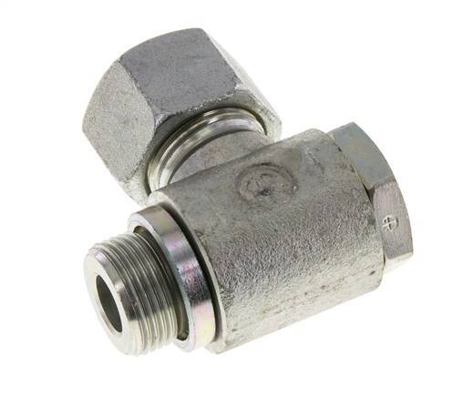 16S & M22x1.5 Racor giratorio de acero zincado con rosca macho 160 bar giratorio ISO 8434-1