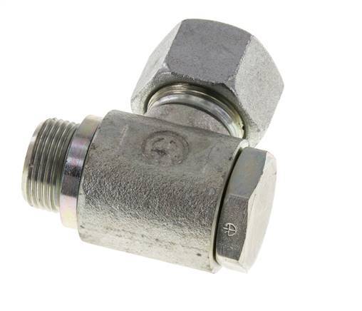 16S & M22x1.5 Racor giratorio de acero zincado con rosca macho 160 bar giratorio ISO 8434-1