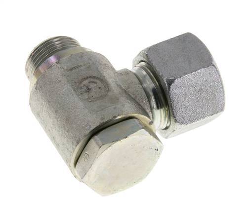 16S & M22x1.5 Racor giratorio de acero zincado con rosca macho 160 bar giratorio ISO 8434-1