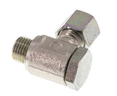 Racor de corte giratorio de acero galvanizado 8L y G1/4'' con rosca macho 250 bar giratorio ISO 8434-1